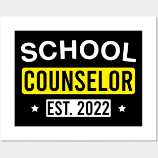 School Counselor Est. 2022 Posters and Art